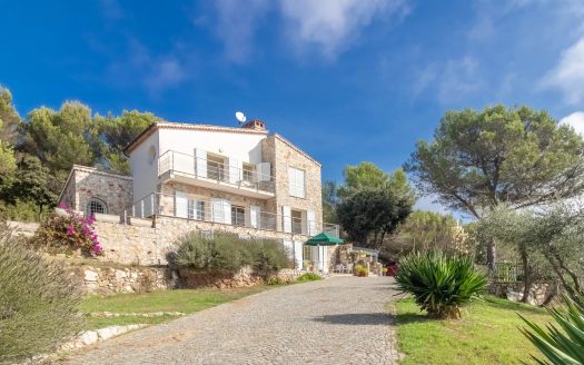 Eze, villa avec vue mer panoramique sur Saint-Jean-Cap-Ferrat