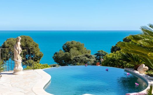 Eze, Bord de mer